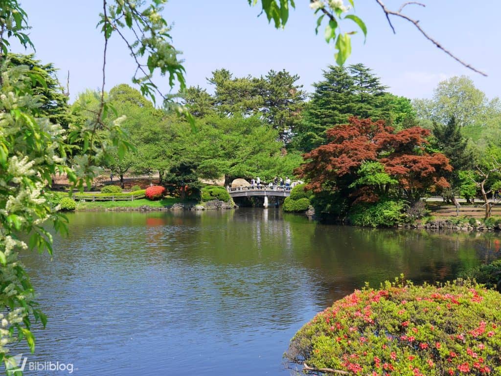 5 parcs  ou jardins  voir  Tokyo 